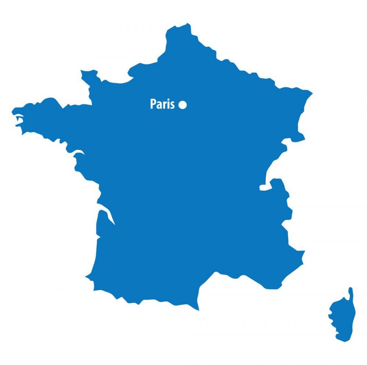 Mappa della capitale della Francia